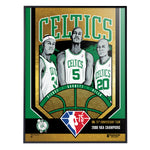 Phenom Gallery Boston Celtics 75th Anniversary '08 NBA Champs 18" x 24" Gold Foil Serigraph