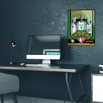 Phenom Gallery Boston Celtics 75th Anniversary '08 NBA Champs 18" x 24" Gold Foil Serigraph