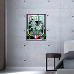 Phenom Gallery Boston Celtics 75th Anniversary 60's NBA Champs 18" x 24" Foil Serigraph