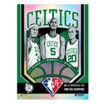 Phenom Gallery Boston Celtics 75th Anniversary '08 NBA Champs 18" x 24" Foil Serigraph