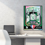 Phenom Gallery Boston Celtics 75th Anniversary '08 NBA Champs 18" x 24" Foil Serigraph
