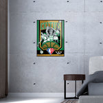 Phenom Gallery Boston Celtics 75th Anniversary 80's NBA Champions 18" x 24" Gold Foil Serigraph