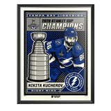 Phenom Gallery Tampa Bay Lightning Nikita Kucherov 2020 Stanley Cup Champions Print