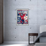 Phenom Gallery Washington Capitals Alex Ovechkin 3rd All Time Goal Leaders 18" x 24" Deluxe Framed Serigraph (Printer Proof)