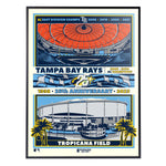 Phenom Gallery Tampa Bay Rays 25th Anniversary 18" x 24" Serigraph