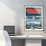 Phenom Gallery Tampa Bay Rays 25th Anniversary 18" x 24" Serigraph
