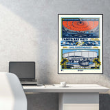 Phenom Gallery Tampa Bay Rays 25th Anniversary 18" x 24" Serigraph