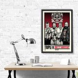Phenom Gallery WWE Triple H 25th Anniversary 18" x 24" Serigraph