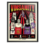 Phenom Gallery Vince Carter Vinsanity Limited Edition Serigraph
