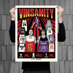 Phenom Gallery Vince Carter Vinsanity Limited Edition Deluxe Framed Serigraph Print