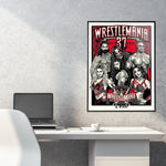 Phenom Gallery WWE Wrestlemania 37 18" x 24" Serigraph