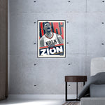 Phenom Gallery New Orleans Pelicans Zion Williamson Deluxe Framed 18" x 24" Serigraph (Printer Proof)