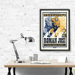 Phenom Gallery Nashville Predators Roman Josi 2020 Norris Trophy Serigraph Print