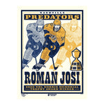 Phenom Gallery Nashville Predators Roman Josi 2020 Norris Trophy Serigraph Print