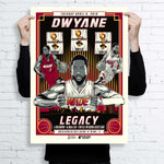 Phenom Gallery Miami Heat Dwyane Wade Legacy - Last Game Serigraph (Printer Proof)