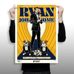 Phenom Gallery Nashville Predators Ryan Johandsome 18"x24" Serigraph Print (Printer Proof)
