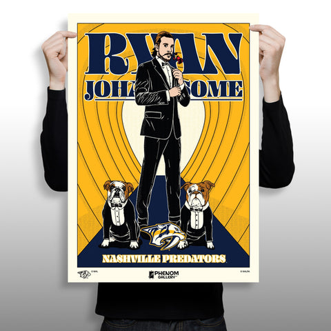 Phenom Gallery Nashville Predators Ryan Johandsome 18"x24" Serigraph Print (Printer Proof)