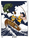 Phenom Gallery Nashville Predators Matt "Mr. Nashville" Duchene 18"x24" Serirgraph Print (Printer Proof)