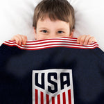 Sleep Squad US Women's Soccer Megan Rapinoe 60” x 80” Raschel Plush Blanket