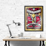 Phenom Gallery Toronto Raptors 2019 NBA Champions Foil Serigraph (Edition of 30)