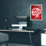 Phenom Gallery Detroit Red Wings 2017-18 Season Deluxe Framed Serigraph Print
