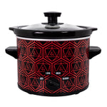 Uncanny Brands Dungeons and Dragons 2 QT Slow Cooker