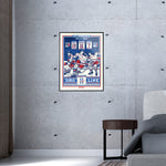 Phenom Gallery New York Rangers Vic Hadfield Limited Edition Deluxe Framed Serigraph Print