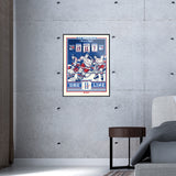 Phenom Gallery New York Rangers Vic Hadfield Limited Edition Deluxe Framed Serigraph Print