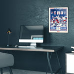 Phenom Gallery New York Rangers Vic Hadfield Limited Edition Deluxe Framed Serigraph Print