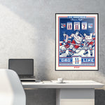 Phenom Gallery New York Rangers Vic Hadfield Limited Edition Deluxe Framed Serigraph Print