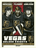 Phenom Gallery Vegas Golden Knights Superstar Set Serigraph