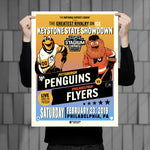 Phenom Gallery NHL Stadium Series 2019 - Penguins vs Flyers Limited Edition Deluxe Framed Serigraph