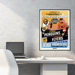 Phenom Gallery NHL Stadium Series 2019 - Penguins vs Flyers Limited Edition Deluxe Framed Serigraph