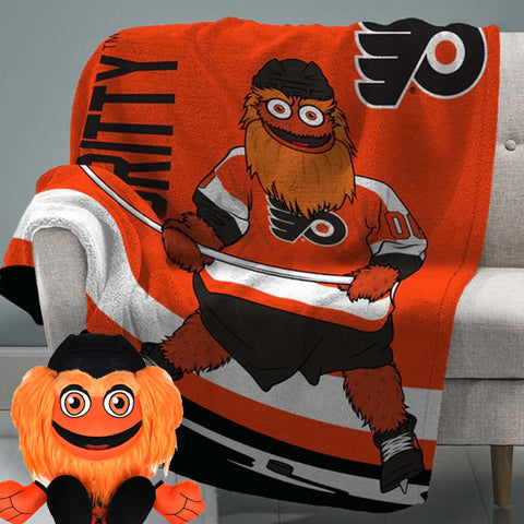 Sleep Squad NHL Gritty Mascot  x Kuricha Plushie Bundle