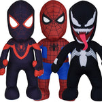 Bleacher Creatures Marvel's Spidey Plush Figure Bundle: Venom, Miles & Spidey 10" Plush Figures