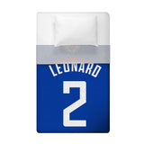 Sleep Squad Los Angeles Clippers Kawhi Leonard 60” x 80” Raschel Plush Blanket