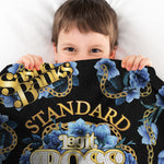 Sleep Squad WWE Sasha Banks 60” x 80” Raschel Plush Blanket