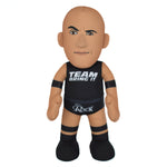 Sleep Squad WWE The Rock  x Bleacher Creatures Bundle- 60" x 80" Throw Blanket & 10" Plush Figure