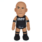 Sleep Squad WWE The Rock  x Bleacher Creatures Bundle- 60" x 80" Throw Blanket & 10" Plush Figure
