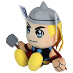 Bleacher Creatures Marvel Thor 8" Kuricha Sitting Plush- Soft Chibi Inspired Toy