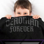 Sleep Squad WWE The Undertaker 60” x 80” Raschel Plush Blanket