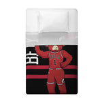 Sleep Squad Chicago Bulls Benny the Bull Mascot 60” x 80” Raschel Plush Blanket