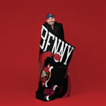 Sleep Squad Chicago Bulls Benny the Bull Mascot 60” x 80” Raschel Plush Blanket