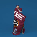 Sleep Squad Colorado Avalanche Bernie 60” x 80” Raschel Plush Blanket