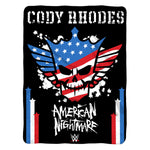 Sleep Squad WWE Cody Rhodes American Nightmare 60” x 80” Raschel Plush Throw