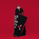 Sleep Squad Chicago Bulls DeMar DeRozan 60” x 80” Raschel Plush Jersey Blanket