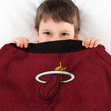 Sleep Squad Miami Heat Tyler Herro 60” x 80” Raschel Plush Jersey Blanket