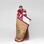Sleep Squad Indiana Hoosiers Basketball Court 60” x 80” Raschel Throw Blanket