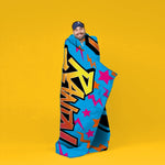 Sleep Squad WWE Randy Savage 60” x 80” Raschel Plush Throw