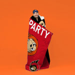 Sleep Squad Ottawa Senators Sparty 60” x 80” Raschel Plush Blanket